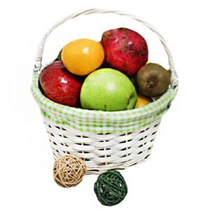 Корзина с фруктами 1.5 кг в Заречье