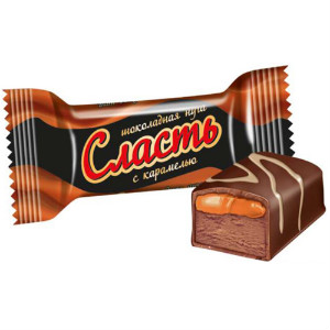 Сласть шоколадная нуга с карамелью в Заречье